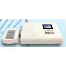 Double Beam Microprocessor UV-VIS Spectrophotometer (Variable Bandwidth) (Eight Cell Holder) (With Peltier Temperature Controller and Sipper System)