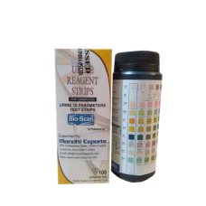 Ketone Reagent 10Parameter Urine Test Strips(Pack of 100)