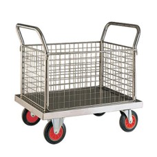 Platform Truck with Wire Cage