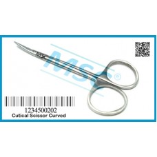 Cutical Scissor Curved