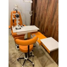 Orange Ophthalmic Chair Unit