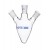 Flasks Pear Shape Three Necks