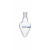 Single Neck Pear Shaped Flasks