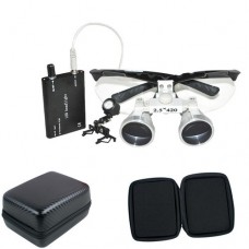 Binocular Loupe with Light