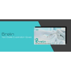 Brelin Latex Examination Gloves (Powder-Free)