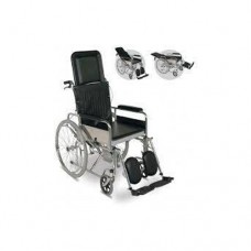 Sleeping Position Commode Wheelchair