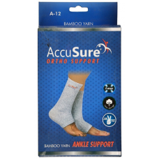 Accusure Bamboo Yarn Anklet Support