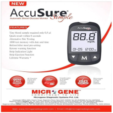 AccuSure Simpal Blood Glucose Monitoring System