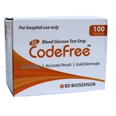 SD Codefree Blood Glucose Test Strips