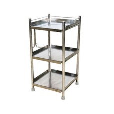 Bed Side Stainless-Steel Table