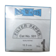 DR Watts Filter Paper