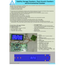 Stability Storage Chambers, Plant Growth Chambers
