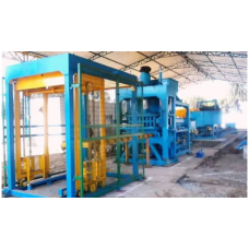 FULLY AUTOMATIC CONCRETE BRICK PLANT