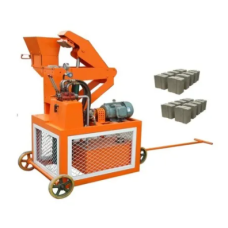 HYDRAULIC INTERLOCKING BLOCK MACHINE DOUBLE PRESS