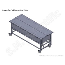 Dissection Table with Dip Tank
