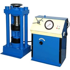 Compression Testing Machine Four Pillar Type Load Frame Hand cum Electrical Operated