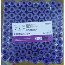 Hemovac K3 EDTA Vaccume Blood Collection Tubes