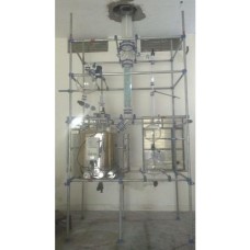 Glass Reaction Cum Distillation Assembly