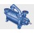 Two stage water ring vacuum pumps