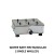Water Bath Rectangular ( Single Walled )