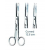 Dressing Scissor 12.5cm Curved
