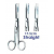 Dressing Scissor 17.5cm Straight