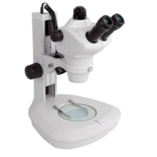 Trinocular Advance Research Stereo Zoom Microscope, 0.8x- 5x