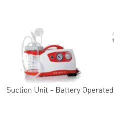  Suction Unit-Battery Operated