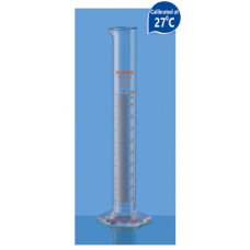 Cylinder Graduated with Hexagonal Base