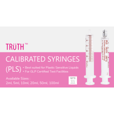Calibrated (PLS) Glass Syringe