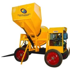 Concrete Mixer with Hydraulic Hopper