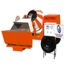 One Bag Concrete Mixer with Three Bin & Automatic Water & Print