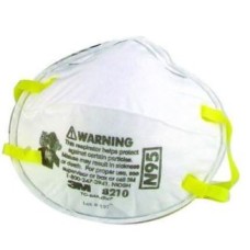 3M 8210 High Efficiency Dust Mask, 20-Pack