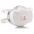 3M 8293 P100 Disposable Particulate Cup Respirator With Cool Flow Exhalation Valve, Standard