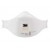 3M Standard N95 Aura 9211+ Disposable Particulate Respirator With Cool Flow Exhalation Valve And Adjustable Nose Clip - Meets NIOSH And OSHA Standards (10 Per Box)