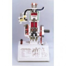 Four Stroke Petrol Engine Model