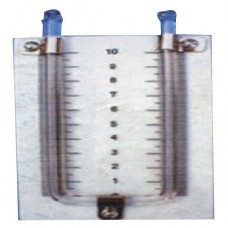 Glass Manometer Tube Mounted