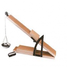 Combined Inclined Plane & Friction Slide Apparatus Experimental Setup