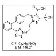 4-(2-Hydroxypropan-2-yl)-2-propyl-1-({4-[2-(2H-1,2,3,4-tetrazol-5-yl)phenyl]phenyl}methyl)-1H-imidazole-5-carboxylic acid 