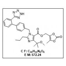 4-(1-Methoxy-1-methylethyl)-2-propyl-1-[[2'-(2H-tetrazol-5-yl)[1,1'-biphenyl]-4-yl]methyl]-1H-imidazole-5-carboxylic acid (5-methyl-2-oxo-1,3-dioxol-4-yl)methyl ester 