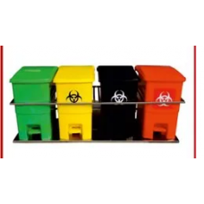 Color Coded Waste Bin Desco