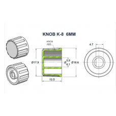Rotary Knob K-8