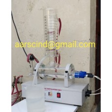 Glass Water Still Single Stage 4 Ltr Ph With Quartz Heaters