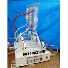 Glass Water Stll Tripple Stage 2 Ltr Ph With Quartz Heaters