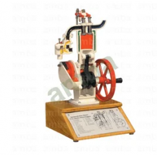 Sectional Working Model Of 4-Stroke Petrol Engine