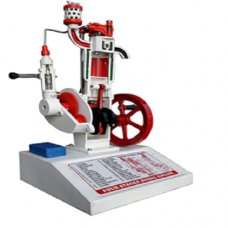 Cut Section Model Of Actual Single Cylinder Four Stroke Diesel Engine