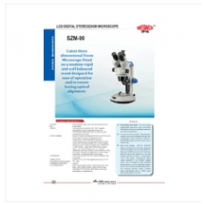 Stereoscope Trinocular Microscope.