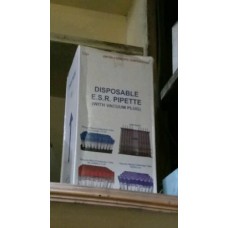 Disposable ESR Pipette