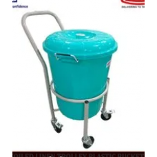 Soiled Linen Trolley Plastic Bucket