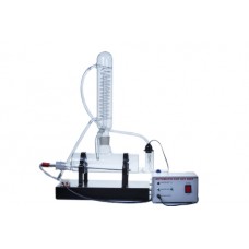 Horizontal Glass Distillation Apparatus